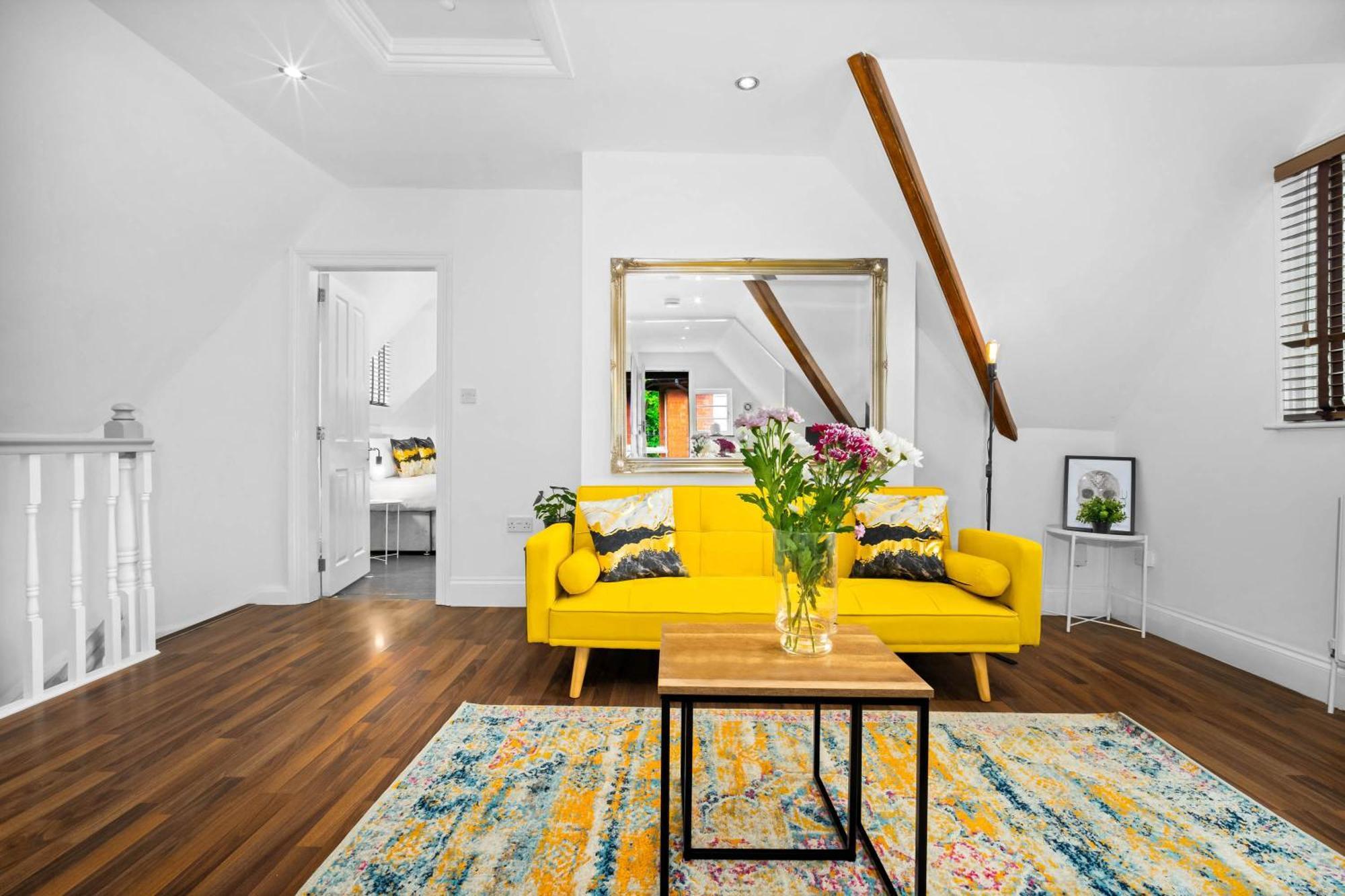 Stylish Apartment - Parking - Outdoor Terrace - Wolverhampton - Netlix - Wifi - 9Bpc Zewnętrze zdjęcie