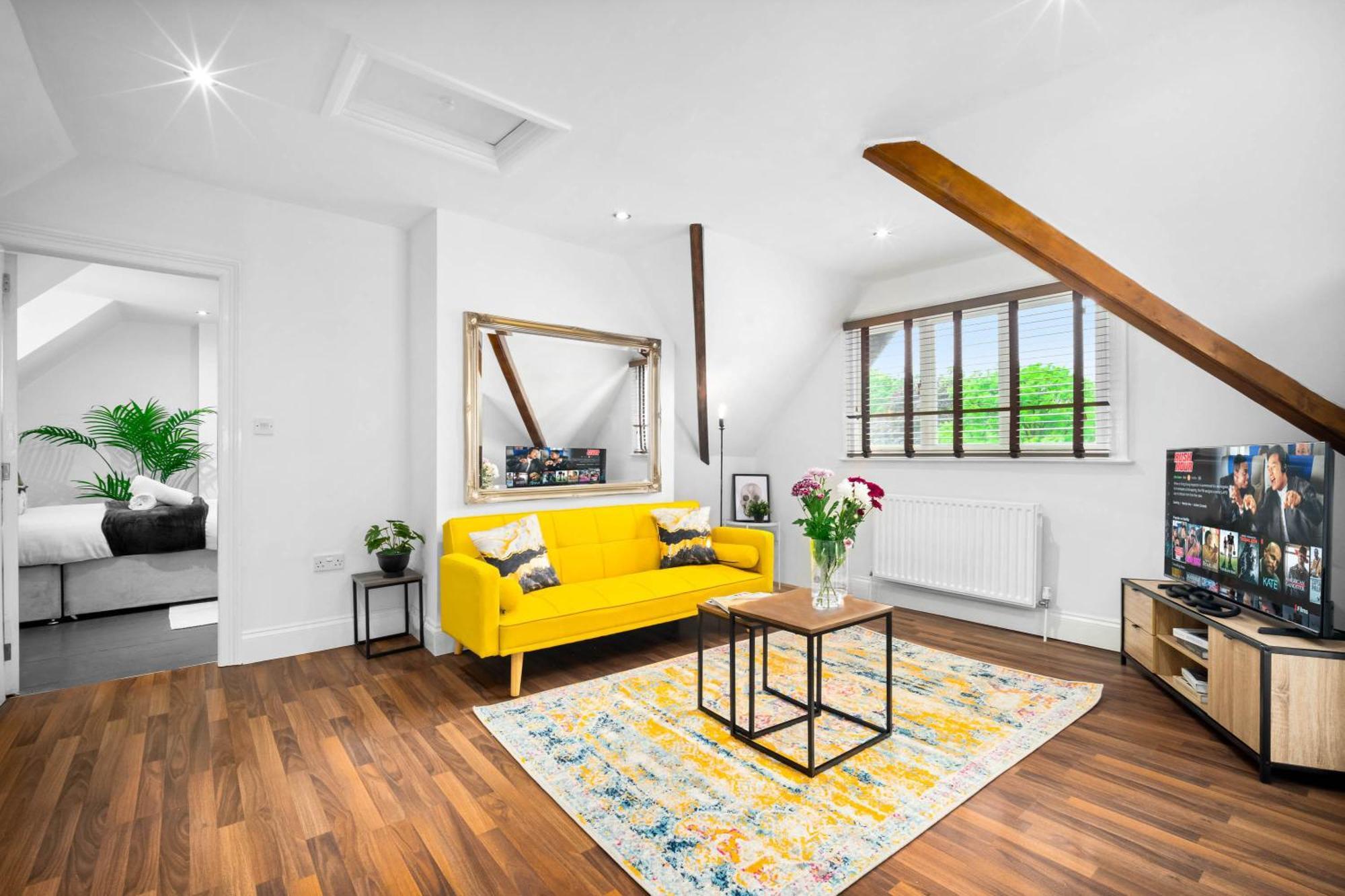 Stylish Apartment - Parking - Outdoor Terrace - Wolverhampton - Netlix - Wifi - 9Bpc Zewnętrze zdjęcie